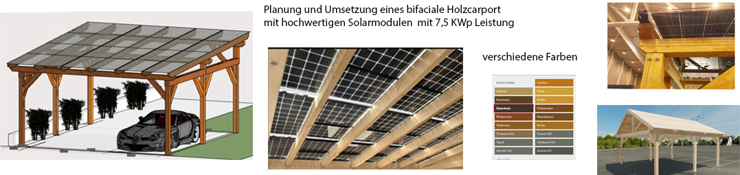 Solarcarport bifacial