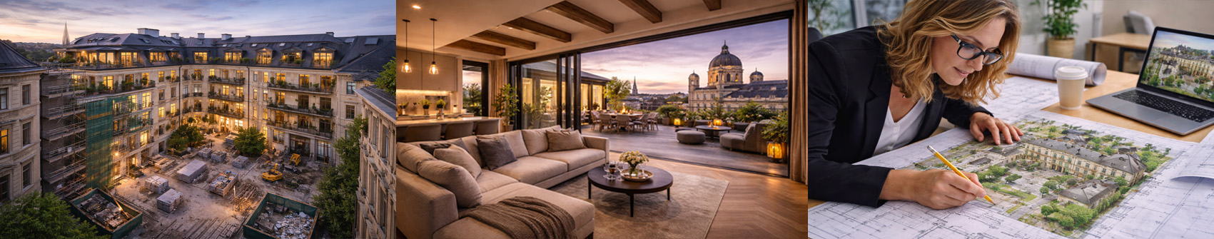 Zubau und Nachverdichtung