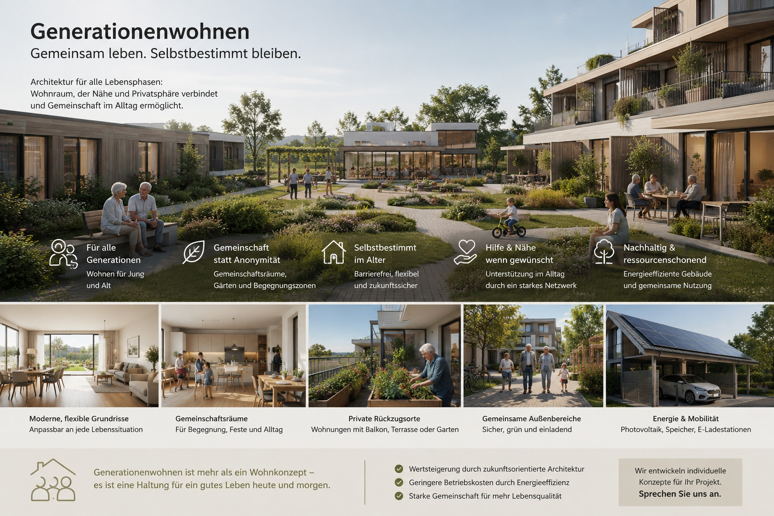 Generationen-Architektur-Wohnen