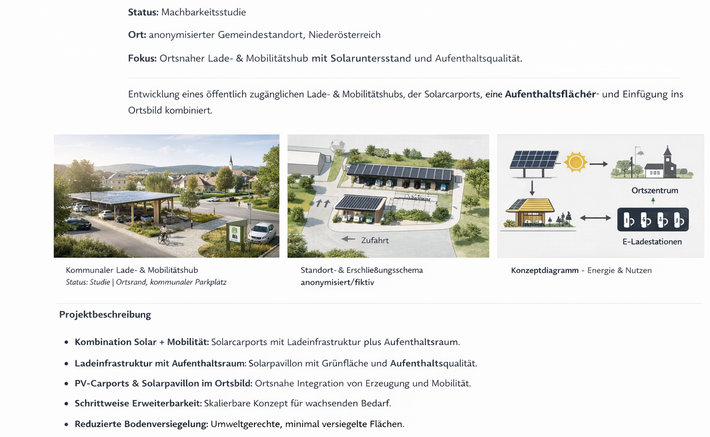 Solarcarportsysteme mit Architektum ZT GmbH